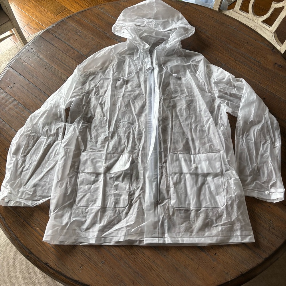 Varsity Spirit size L Cheerleading Hooded Rain Jacket
